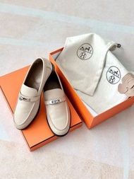 Hermes Shoes  kelly扣 Destin loafer  38 愛馬仕鞋