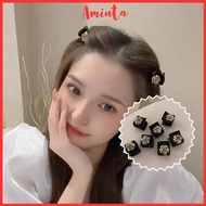 Korean crab claw hairpin for beautiful women, hottrend, rough, mini size AmintaByLove cute hair bunb