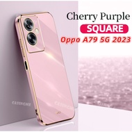 Oppo A79 5G 2023 Luxury Plating Casing For Oppo A79 5G OppoA79 A 79 79A 5G 2023  Phone Case Soft Sil