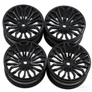 4pcs 5H6A Wheel Plastic Rim Fit HSP HPI 1:10 On-Road Racing Car Tires