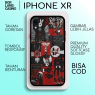 IPHONE Case Latest Xriphone Aesthetic Black 02 Casing Xr Hardcase Softcase Glossy Kesing