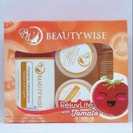 Beauty Wise Rejuvenating Set with Tomato RejuvLite Skincare Set Pencuci Muka Terbaik Seawal 7 Hari Kulit Cerah Glowing