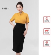 [ Genuine ] High-end designer skirt NEM Fashion 40682