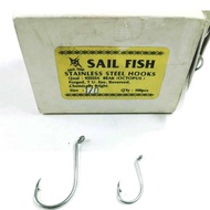 Sail Fish 9255SS/9255BN Fishing Hooks (Clear Stock)