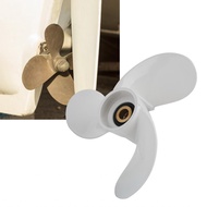 Houglamn 6L5?45943?00?EL 7 1 4X6?BS Aluminum Alloy Boat Engine Propeller for Outboard Motor Compatib