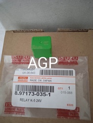 Relay 24Volt 5Pin Kaki 5 NKR 71 035-1 1PCS