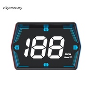 Speed MPH KMH HUD HD LED Display Digital GPS HUD Overspeed Alarm GPS Speed Meter