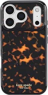 kate spade new york iPhone 17 Pro Case - Compatible with MagSafe - Designer Phone Case - Tortoise