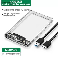 T&O transparent 2.5/3.5 inch HDD SSD enclosure USB 3.1 UASP SATA III 4TB case for laptop