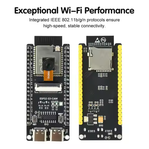 ESP32-S3-CAM WIFI Bluetooth core board with OV3660 camera module ESP32-S3-N16R8 development board CH