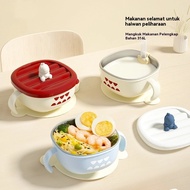 Baby Food Supplement Bowl Baby Special Drinking Soup Bowl Children Eating Bowl Outing Tableware 316L