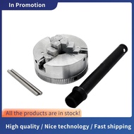 Z011 Mini Drill Chuck Self-Centering Metal 3-Jaw Lathe Chuck Clamp Metal with for CNC Lathe Machine 