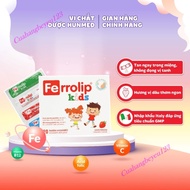 Ferrolip Kids Iron Capsules Powder - Supplement iron, Folic acid, Vitamin C, Vitamin B12 for HM body