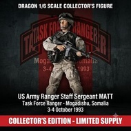 Dragon 1/6 Scale - US Army Ranger Staff Sergeant MATT Figure - Task Force Ranger - Mogadishu, Somali