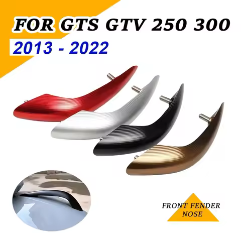 Motorcycle Front Mudguard Nose Beak Fender Decoration Cover For VESPA GTV 250 GTS 300 GTS250 GTS300 