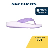 Skechers Women On-The-GO Hyper Slide Favored Sandals - 172021-PUR Goodyear Rubber, Hanger Optional, Hyper Burst SK7460