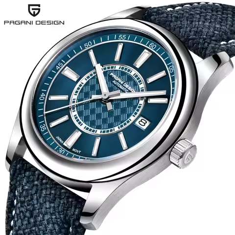 PAGANI DESIGN 1778 New 40mm Men Automatic Mechanical Watch NH35A Luxury Stainless Steel Sapphire 10B
