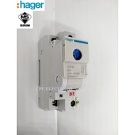 HAGER 32A 1P + NEUTRAL Switch Fuse Main Switch