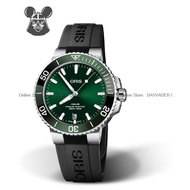 ORIS 0173377324157-0742164FC Men's Watch Aquis Date Automatic 39.50mm Rubber Strap Green *Original