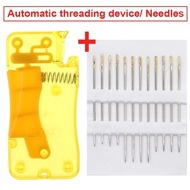 Automatic Threader Tools Self-Threading Sewing Needles Quick Threading Needle Stitching Pins DIY Pun