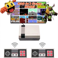 【New Arrival】wireless New NES Mini 620 games Game console NES game 80s FC red and white Game console Konsol permainan klasik retro TV Retro Video Game Player Console for Kids