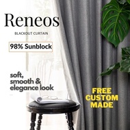 Langsir Blackout Free Custom Made ‼️ Langsir Sliding Door Langsir Tingkap Murah Blackout Curtain 300