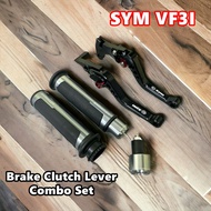 Brake Clutch Lever SYM VF3I CNC Combo Set Balancer Handle Grip Adjustable Lever Set
