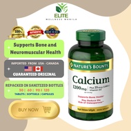 Nature's Bounty Absorbable Calcium 1200mg+Vitamin D3 1000IU I Supports Bone Health I Imported USA