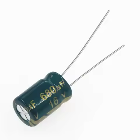 50pcs 680uF 16V 680MFD 16Volt 8*12mm Aluminum Electrolytic Capacitor Radial 680mf16v 680uf16v 16v680