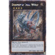 Diamond Dire Wolf - RA04-EN200 - Platinum Secret 1st Edition