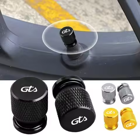 Motorcycle Accessories Tire Valve Air Stem Caps Cover Plug For Vespa GTS 125 150 300 Super 300 Super