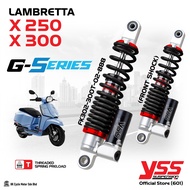 Lambretta X200 X300 300mm/325mm YSS Suspension G-Series. For Lambretta