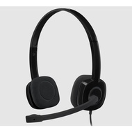 LOGITECH H151 STEREO HEADSET BLACK