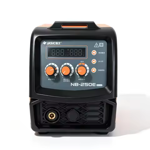 NB-250E IGBT MIG Welder 220V | Digital Display Dual Meter | 2T/4T Switch | Gasless Self-Shielded MIG