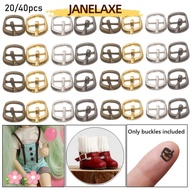 JANELAXE932JN 20/40pcs Belt Buttons 7mm 4 Colors High Quality Doll Bags Accessories