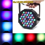 {COD}Pa led stage light 54x9W full color - Par led 54 x9W with music sensor