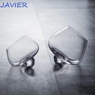 JAVIER Irregular Whiskey Wine Glass, Rotating Transparent Cognac Glasses Cup, Personalized European 