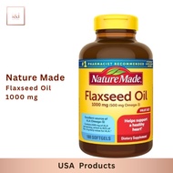 New Model Organic Nature Made Flaxseed Oil 1000 mg Dietary Supplement Liquid 180 Softgels