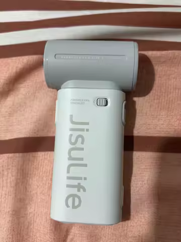 NEW JISULIFE Life9 Portable Turbo Handheld Fan 3600mAh Rechargeable Mini 5-Speed High-Speed Wind 12H