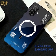 HP Casing Samsung A07 4G/5G Softcase Glass Glossy Samsung A07 4G/5G Case Samsung A07 4Ghp/5G - K126