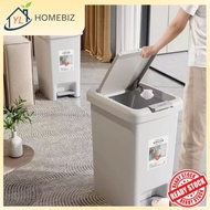 Tong Sampah 10L/20L/30L｜Tong Sampah Bertutup | Tong Sampah Pedal | Trash Can with Lid & Kitchen Dust