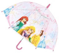 (免運費)迪士尼 Disney Ariel Belle Rapunzel 日版 兒童 雨傘 長遮 彎手柄 長傘 戶外 便攜 迪士尼公主 貝兒 小魚仙 長髮公主