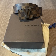 louis vuitton belt original Damier size 104 / 42mm