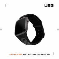 UAG Apple Watch 42/44/45/49mm 簡約運動錶帶-黑 [北都]