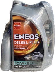 น้ำมันเครื่อง ENEOS Disel Plus 10W-30 6ลิตร+แถม1ลิตร !!