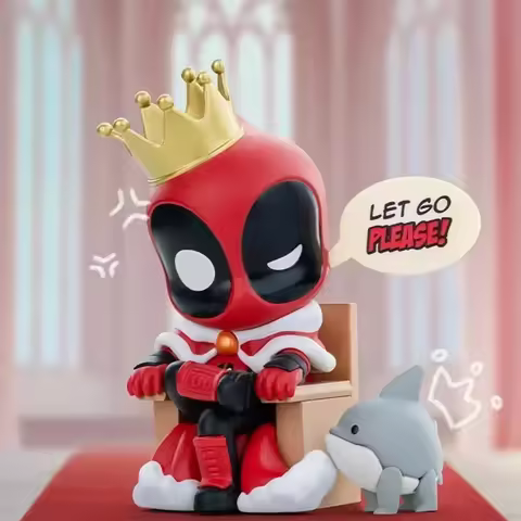 POP MART Marvel Deadpool Series Blind Box Guess Bag Desktop Decoration Cute Model Gift Toys Anime
