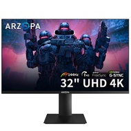 ARZOPA M3RC-32 จอภาพสําหรับเล่นเกม 4K UHD (3840x2160) 144HZ