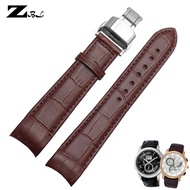 Genuine Leather celet curved end watch strap for citizen BL9002-37 05A BT0001-12E 01A watch band 20mm 21mm 22mm watchband