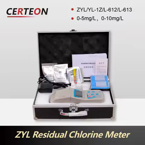 YL-1Z/ZYL/L612/L613 Portable & Desktop Chlorine/Chlorine Dioxide Meter 0-5mg/L Water Disinfection Te