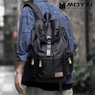MOYYI Canvas bag for men Backpack Women Coach Luggage Travel Fashion Back pack man waterproof